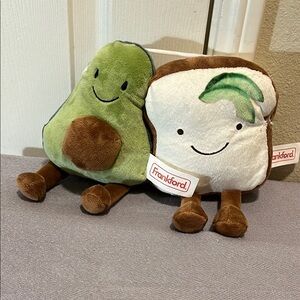 Frankford Avocado and Toast Plush Set